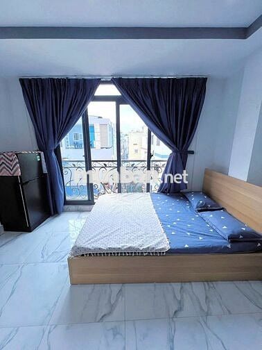 1PN RỘNG 40M2 - PHAN XÍCH LONG, P2, PHÚ NHUẬN - BAN CONG,FULL NỘI THẤT