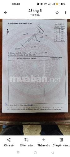 Bán đất mặt đường Lương Chí, Phường Bình Minh, Thị xã Nghi Sơn Th. Hoá