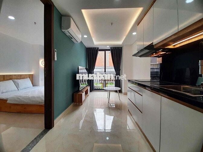 Cho Thuê Căn Hộ 1pn Ban Công Máy Giặt Riêng Thang Máy Full NT Ngay Q3