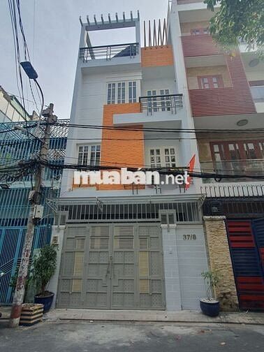 NHÀ HẺM 8M TÂN SƠN NHÌ_ 5X18M. TRỆT 3 LẦU. SẴN MÁY LẠNH.