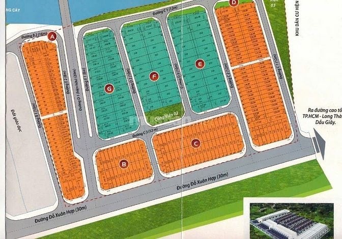 Bán đất nền Hoàng Anh Minh Tuấn Đỗ Xuân Hợp PLB