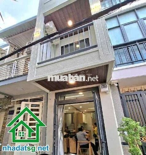 NHÀ 3 TẦNG NGAY NGÃ TƯ LẠC LONG QUÂN – ÂU CƠ – HẺM 4M – DTSD 49M2
