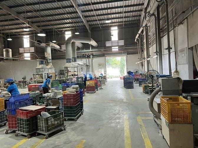 Cho thuê kho xưởng nhuộm 8.000m2, KCN Đức Hòa , Long An, PCCC tự động 