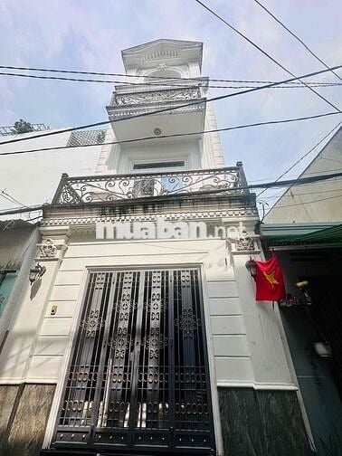 🏡NGAY LÊ THÚC HOẠCH- 4 TẦNG  50M2, 3PN–HẺM XE HƠI–CHỈ 6.6 TỶ TL