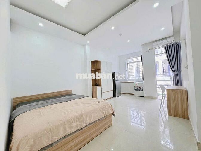 STUDIO BAN CÔNG THOÁNG MÁT FULL NỘI THẤT XỊN XÒ GẦN SÂN GOLF TÂN SƠN