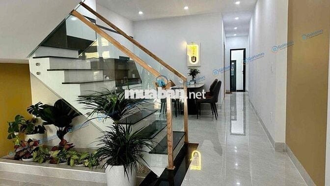 CHO THUÊ NHÀ MỚI 2 TẦNG 3PN MẶT TIỀN GẦN PHAN ĐĂNG LƯU - LÊ THANH NGHỊ