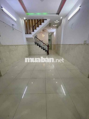 NHÀ MẶT TIỀN 8M BÙI QUANG LÀ GẦN EMART2 102M2 ( 4 X 26 ) SỔ HỒNG