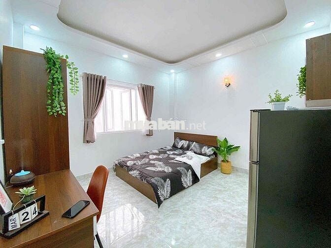 Studio Đầy Đủ Nội Thất Cửa Sổ Trời Bao Thoáng Ngay Nguyễn Thượng Hiền