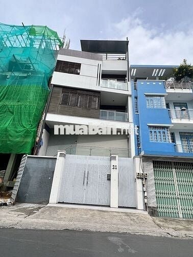 NHÀ CHO THUÊ MT TRẦN THỦ ĐỘ_ 8X18M_ HẦM 4 LẦU, THANG MÁY.