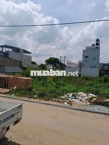 Cặp đất 10 x 25 (250m2 Full thổ) Mặt tiền nhựa 8m thông KDC Tân Đức