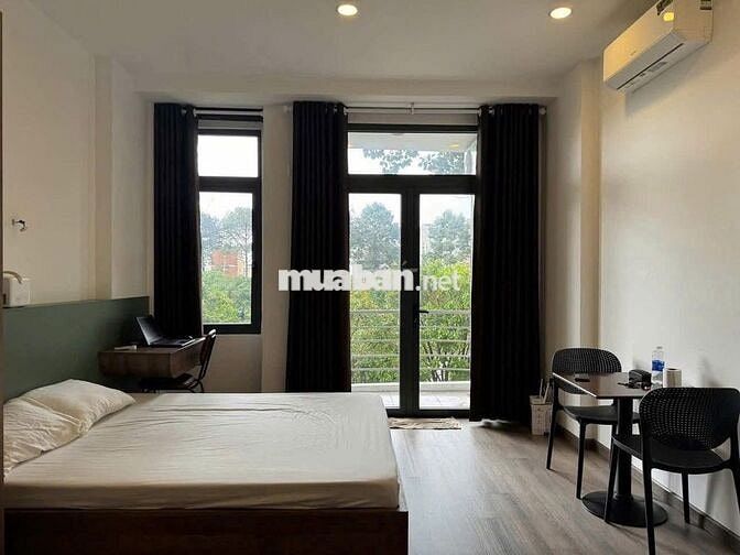 CHO THUÊ CHDV FULL NỘI THẤT 1PN TÁCH BẾP ĐƯỜNG PHẠM VĂN CHIÊU