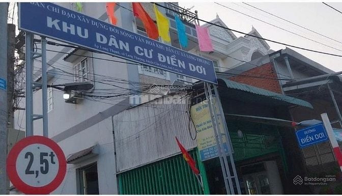 Bán đất thổ cư 5x20, khu dân cư, cách chợ Long Thượng 200m