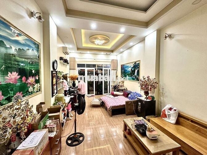 Gần mặt tiền, hẻm ô tô, 80m2, ngang 4.3m, 5 tầng, 5pn, nguyễn xí, Bt