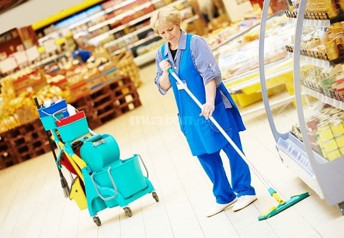 Tuyển 2 cô Tạp Vụ và 4 Bạn Nhân viên bán hàng Tại Chuỗi Siêu Thị TPHCM