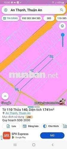 Ban đat duong xe tai lon phuong an thanh thuan an binh duong