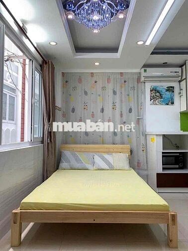 Căn hộ dịch vụ 50m2 2pn ngay cv gia định phú nhuận