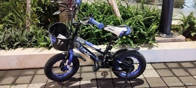 Xe đạp trẻ em, bánh 12in, khung sườn chắc chắn