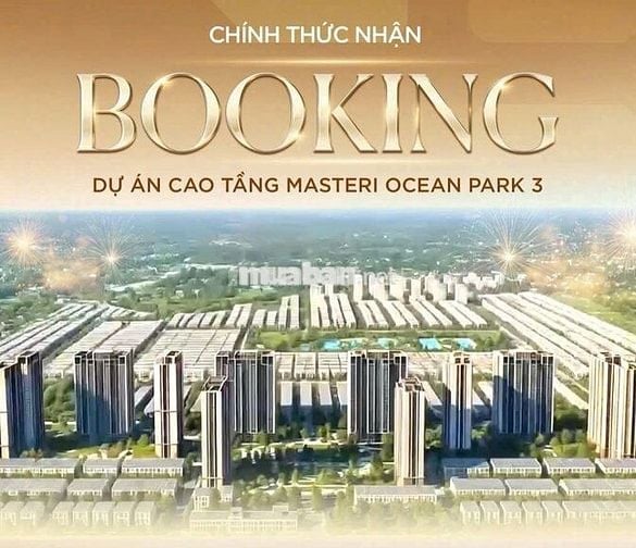 Masterise tại Vinhomes Ocean Park 3 chỉ từ 5x triệu/m2