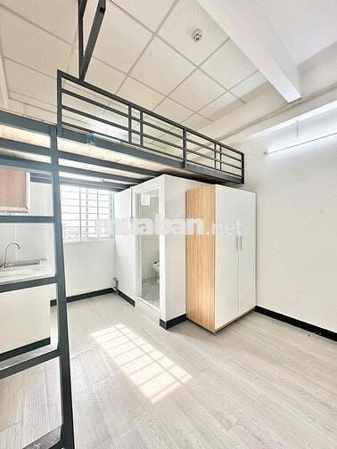 🔥Cho Thuê Trọ Duplex gác Full Nội Thất Cửa Sổ Trời Thang Máy🔥