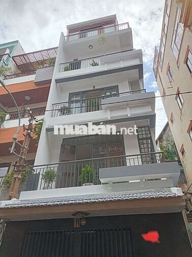 BÁN NHÀ MT KD CƯ XÁ ĐÔ THÀNH 5 TẦNG 9PN 6 WC TT QUẬN 3