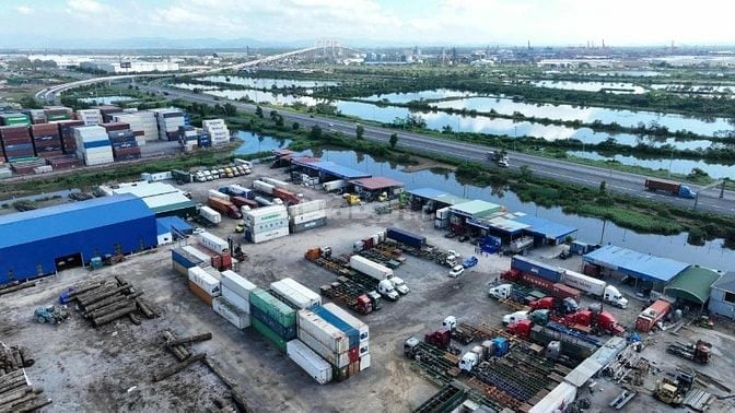 📢 CHO THUÊ ĐẤT TRỐNG – VỊ TRÍ ĐẮC ĐỊA HẬU CẦN CẢNG ĐÌNH VŨ 🚛🏗️
