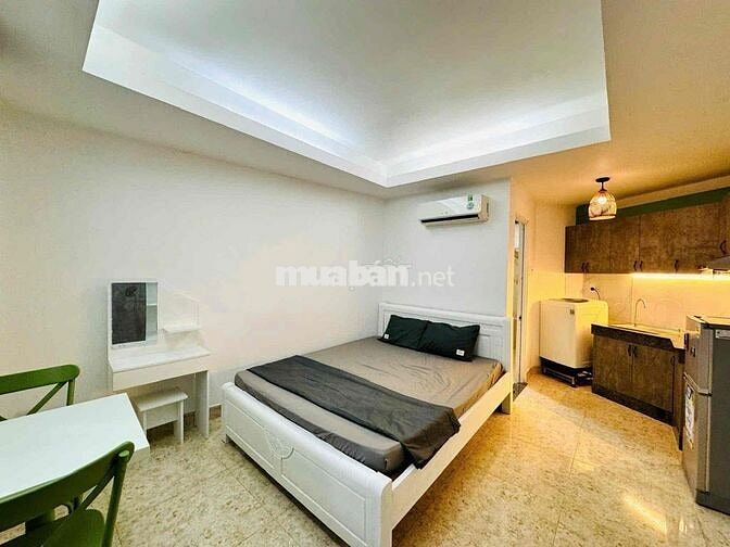 Cho thuê phòng trọ CMT8 Q3 gần ĐH Kinh Tế, Máy giặt riêng, thang máy