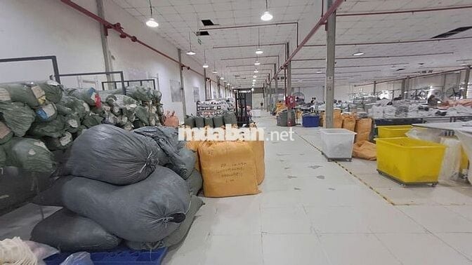 Cho Thuê Xưởng 2500m2 Bình Chánh,PCCC Tự Động,Giá chỉ 200 Triệu/Tháng