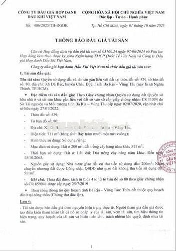 BĐS Xã Đá Bạc, Châu Đức, Bà Rịa – Vũng Tàu (Nghĩa Thành, TP.HCM)