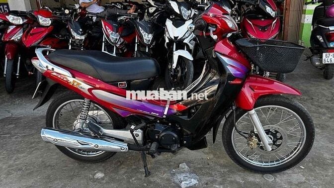 Honda Future 2 đỏ đen ( hỗ trợ góp )