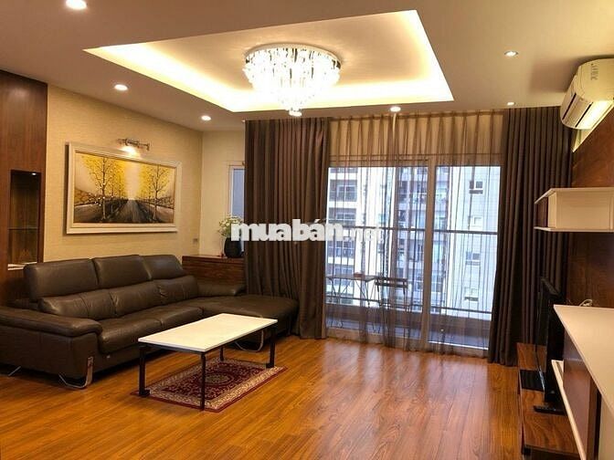 Golden Palace - Mễ Trì 148m2 4PN full nội thất, nhà đẹp giá 24tr/th