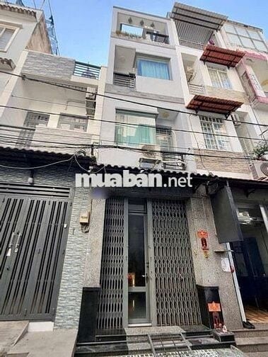 NHÀ 4 TẦNG ĐẸP — ĐƯỜNG 47 PHƯỜNG 10 Q6   (3m x10 m)