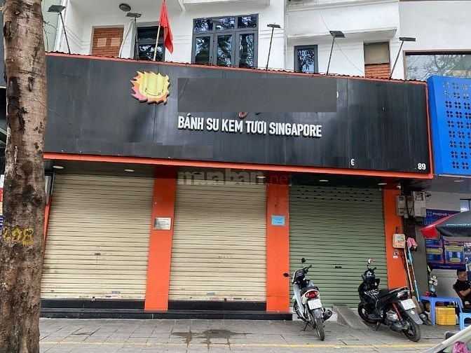 Cho thuê Cửa hàng 30m2 mặt tiền 7m lô góc phố LÊ VĂN HƯU 20tr vào ngay