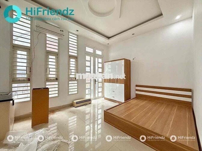 PHÒNG STUDIO BAN CÔNG/ CỬA SỔ THOÁNG MỚI 100% ĐƯỜNG NGUYỄN PHÚC CHU