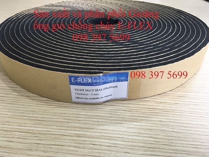 Gioăng ống gió chống cháy, ron chống cháy,ron ống gió chống cháy
