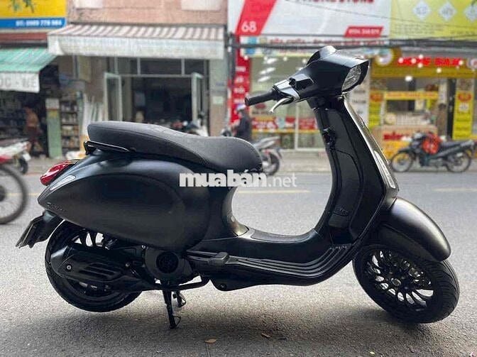 vespa đen dèn led xe máy rin êm chính chủ