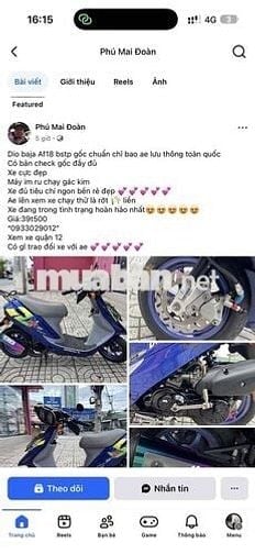 Ngày 29/9/2025, em có mua một chiếc Dio Baja 2