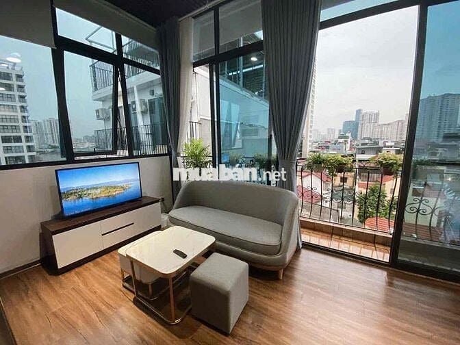 CCMN PHỐ CẦU GIẤY. 1N1K RỘNG 40M2. BAN CÔNG THOÁNG. THANG MÁY. GIÁ 7T5