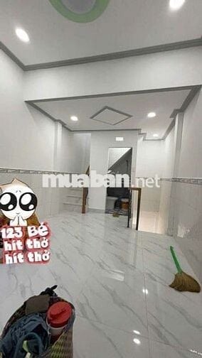 Bán nhà Q6 đường Hậu Giang ngay phố ẩm thực 3,9x6 2,4 Tỷ