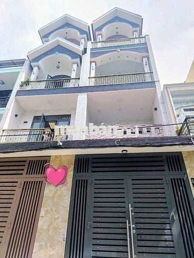 BÁN GẤP GIẢM SÂU, NHÀ 4 TẦNG, 4X17 - GIÁ 5.3 TỶ - ĐƯỜNG 6M THÔNG