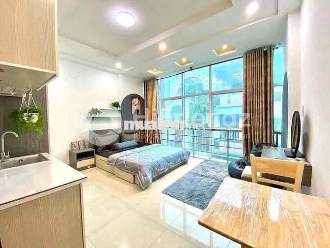 Căn hộ dịch vụ CỬA SỔ thoáng có NỘI THẤT cơ bản tại BÌNH TRỊ ĐÔNG