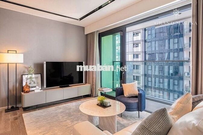 BÁN CĂN HỘ CAO CẤP GRAND MARINA 2PN2WC, VIEW SÔNG, NHÀ QUÁ ĐẸP