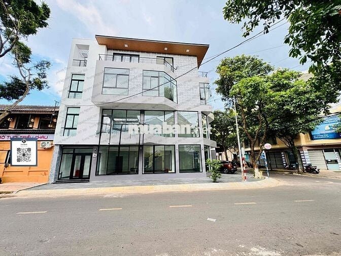 CHO THUÊ MẶT BẰNG LẦU 1 + 2 TOÀ NHÀ 4 TẦNG - GÓC 2 MẶT TIỀN