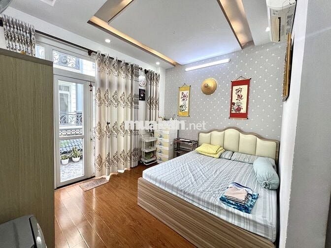 BÁN NHÀ GÒ VẤP,4 TẦNG, 5PN, QUANG TRUNG(THÔNG TÂY HỘI) CHỈ 7.35 TỶ TL