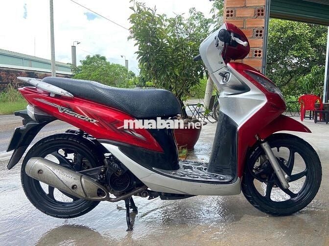 HONDA VISION MÁY ZIN LẮP ÊM KHÔNG HÚ XE CÒN CỨNG