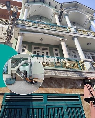 Cho Thuê Nhà 3 Lầu Đẹp full Nội Thất Hẻm Phường Thới An Quận 12