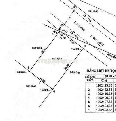 Đất biệt thự ngay QL13, 230m2 69tr/m2 đối diện công viên khu biệt thự