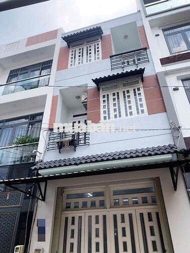 BÁN NHÀ Q.BÌNH TÂN - 4x12 - KHÔNG LỘ GIỚI - 3TẦNG MỚI ĐẸP