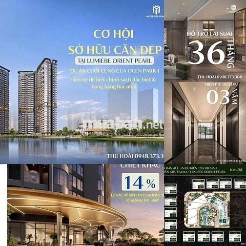 Lumiere Orient pearl - lumiere bayfront giá chiết khấu