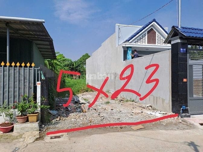 Cần bán đất dt 5x23, kp 6, Tân Phong, Biên Hòa, Đồng Nai 