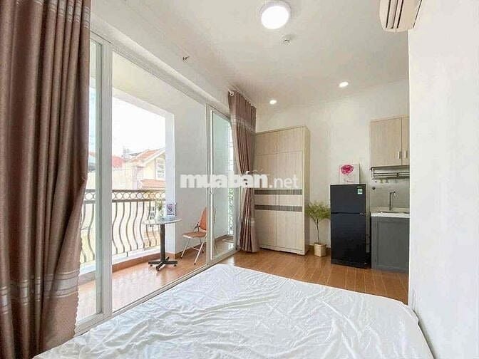 Căn hộ studio ban công 35m2 chỉ 6tr gần LOTTE MART, CẦU KÊNH TẺ, RMIT